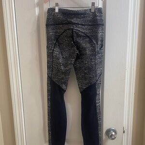 Lululemon Grey and Black Leggings